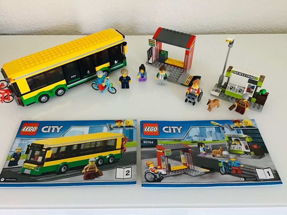 Lego City 60154 Busbahnhof (Gebraucht) in Rodersdorf f?�r CHF 65 �?? mit Lieferung auf Ricardo kaufen