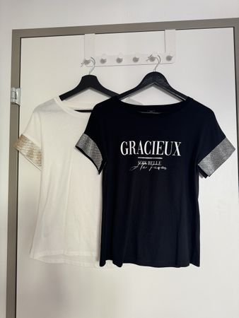 Mädchen T-Shirts im 2er pack.