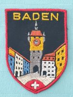 Vintage Badge Wappen BADEN ST. GALLER STICKEREI