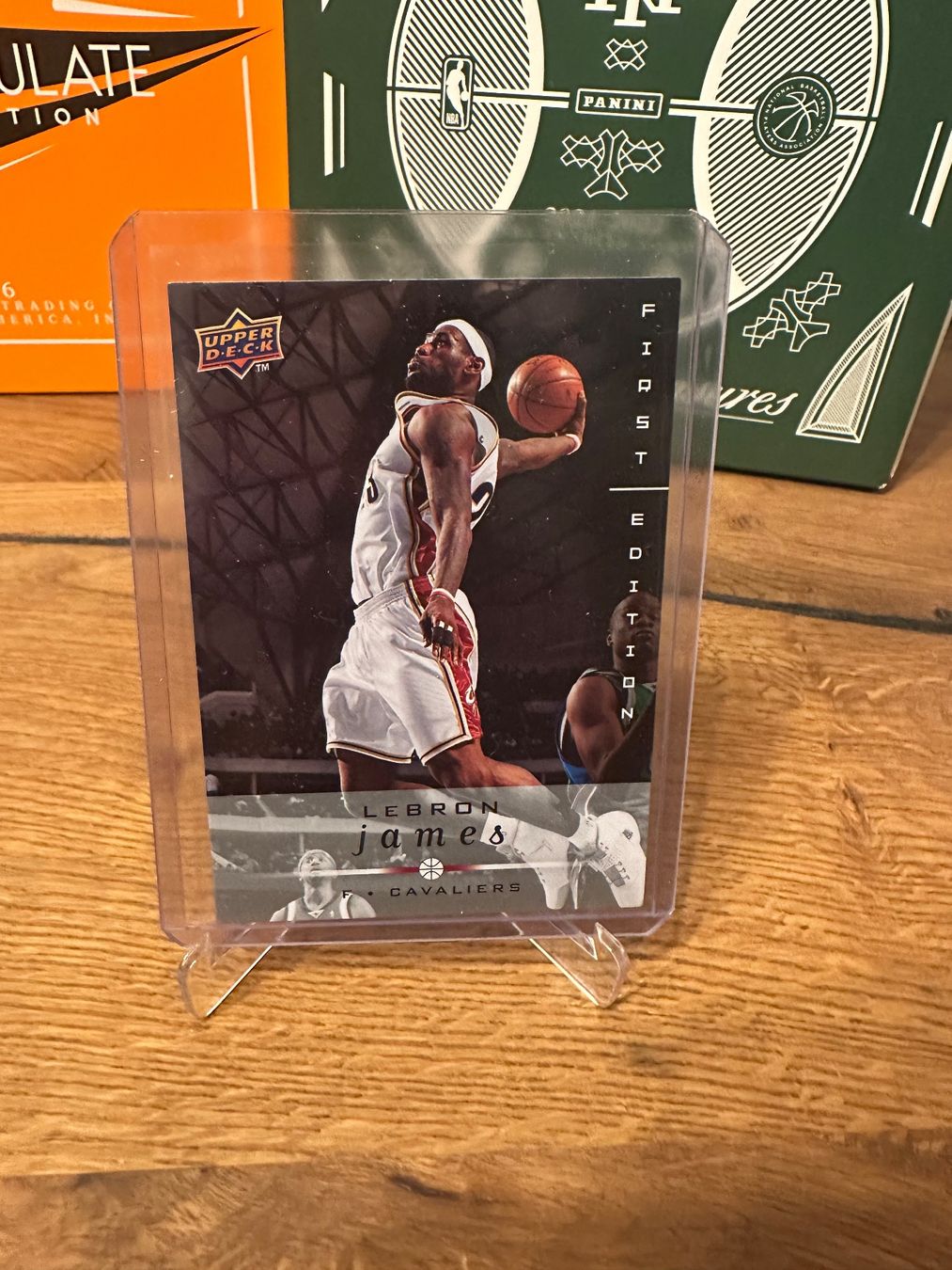Nba Cartes à collectionner: LeBron James Upper Deck first print – D'occasion à Vullierens par Gaara04