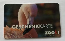 Zoo Zürich Geschenkkarten   ohne Guthaben und für Sammler