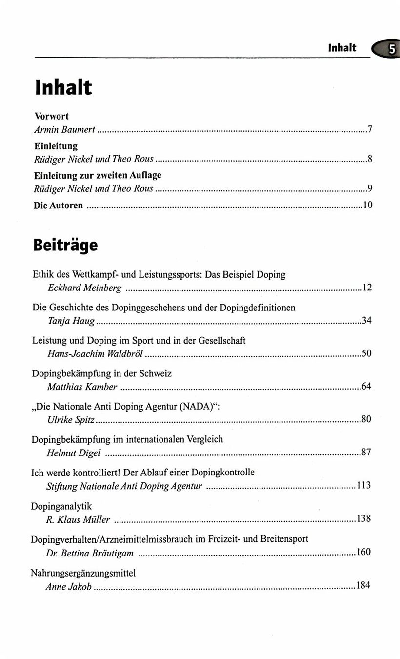 Libri: Das Anti-Doping Handbuch Bd. 1 – Usato da Sarnen venduto da Livres 3