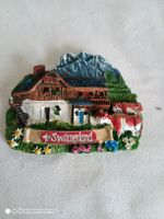 Souvenir Schweiz Chalet Kühe Berge