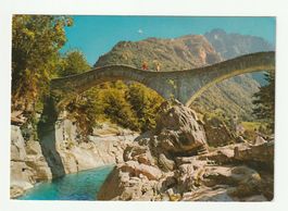 Postkarte 1982 Lavertezzo Valle Verzasca Ponte dei Salti
