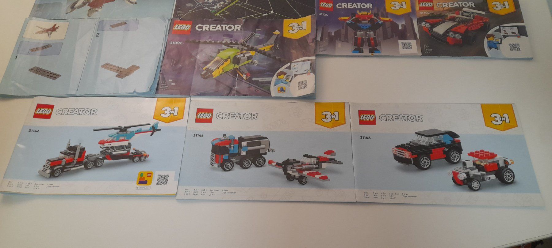 Lego Baukästen: LEGO Creator 3-en-1 : 5 sets Complètes et Ludiques – Gebraucht aus Tatroz von lgc01 3