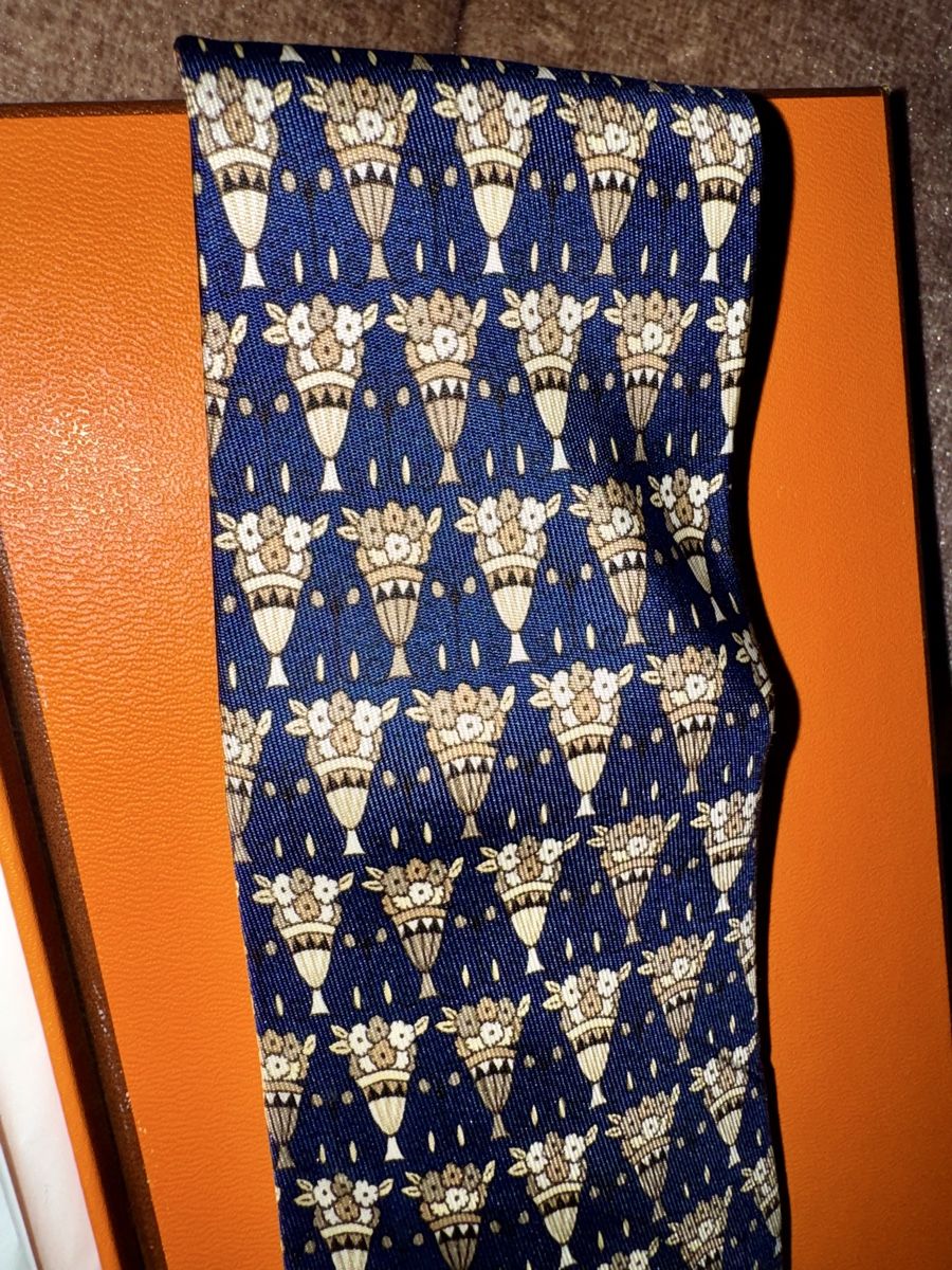 Hermès Cravatte: Hermès - Silk Tie – Nuovo (secondo la descrizione) da Collonge-Bellerive venduto da alejan_0984 3