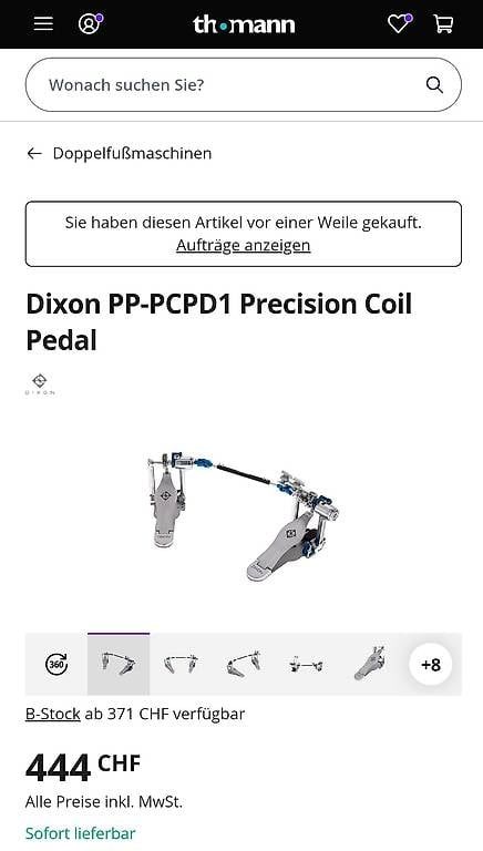 Strumenti musicali: Pro Double Kick Pedal Drums – Nuovo (secondo la descrizione) da Oberarth venduto da TJIONS 1