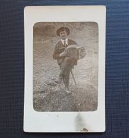AK Brauchtum ,,SCHWYZERÖRGELI,, Handorgel 1922