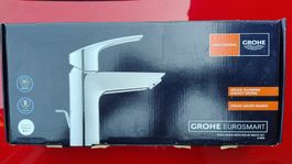 Robinet lavabo GROHE EUROSMART avec tirette S-SIZE neuf