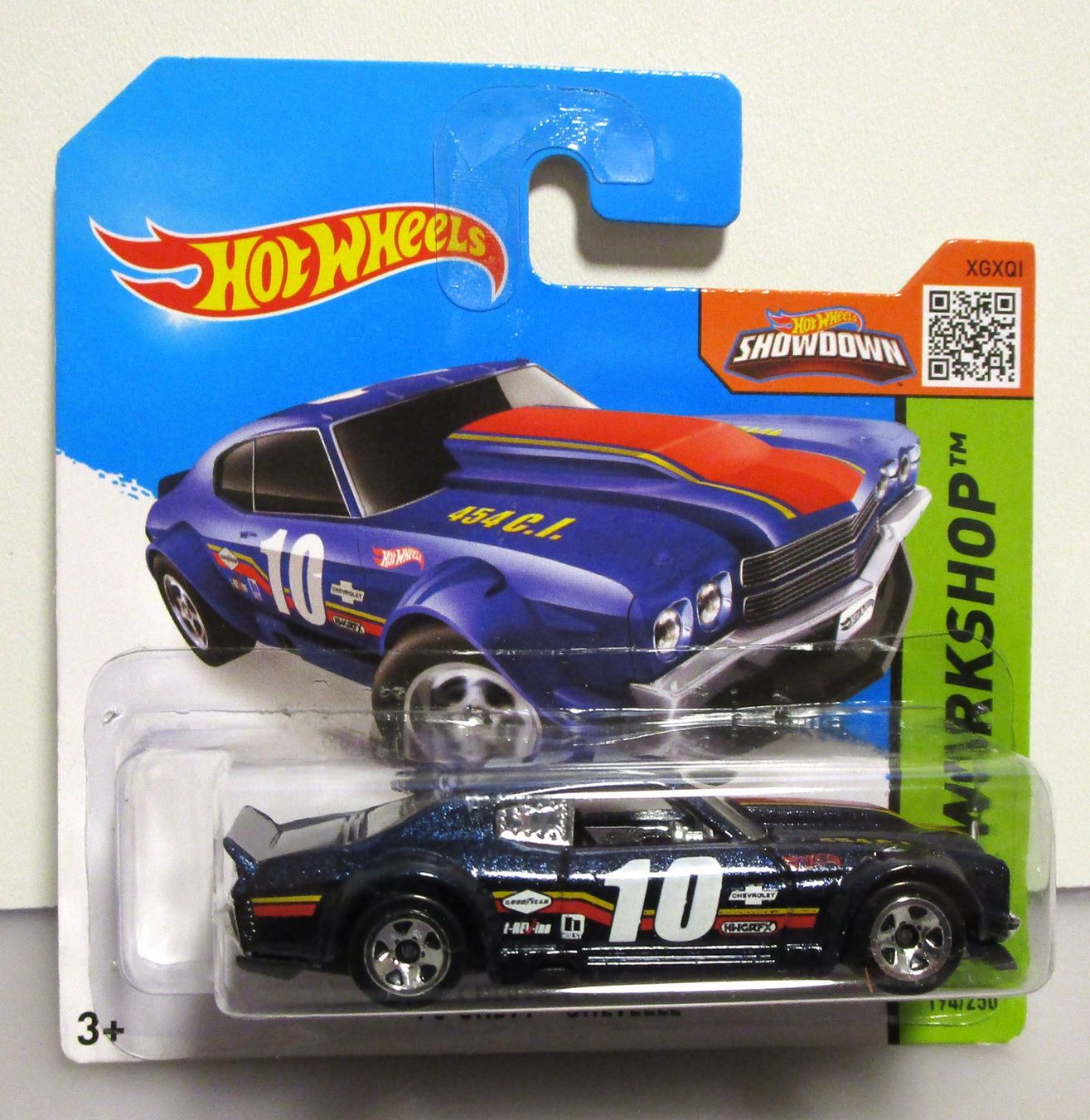 Hot Wheels Modellini d'auto: HOT WHEELS '70 CHEVY CHEVELLE - CFH39 – Nuovo e nell'imballaggio originale da Chêne-Bourg venduto da breno56