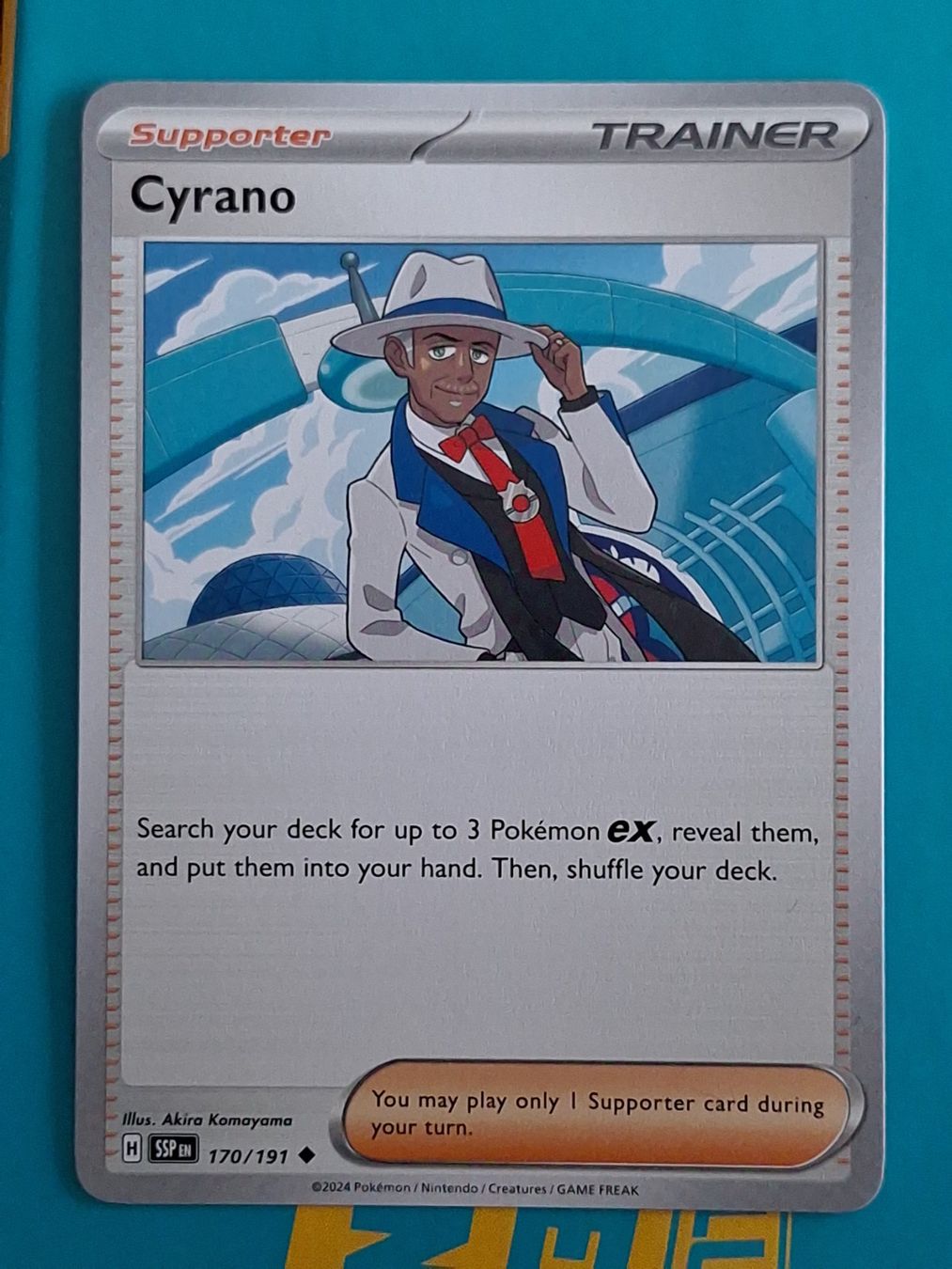 Pokémon Carte collezionabili: Cyrano - Pokemon Surging Sparks – Usato da Altstätten SG venduto da GGsGameshop
