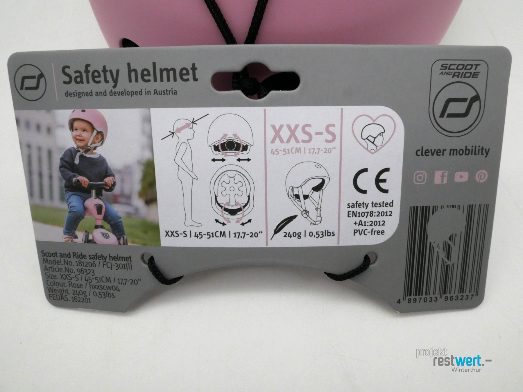 Scott Helme: SCOOT AND RIDE Helm – Neu (gemäss Beschreibung) aus Winterthur von Restwert_Winterthur 8