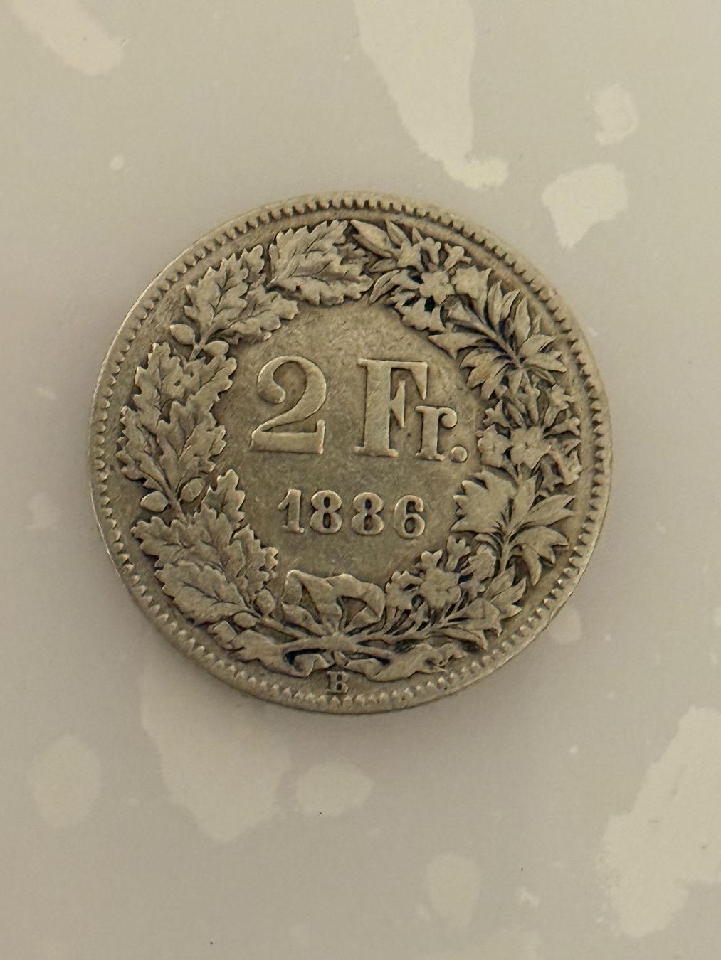 Tutti le monete: 2 Franken 1886  Rar – Usato da Wallisellen venduto da SWISS_SILVER1 1