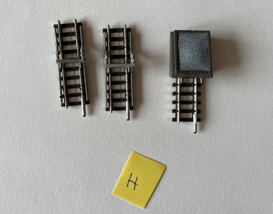 Walthers Prellböcke Spur H0 - 4er Set Für Modelleisenbahn