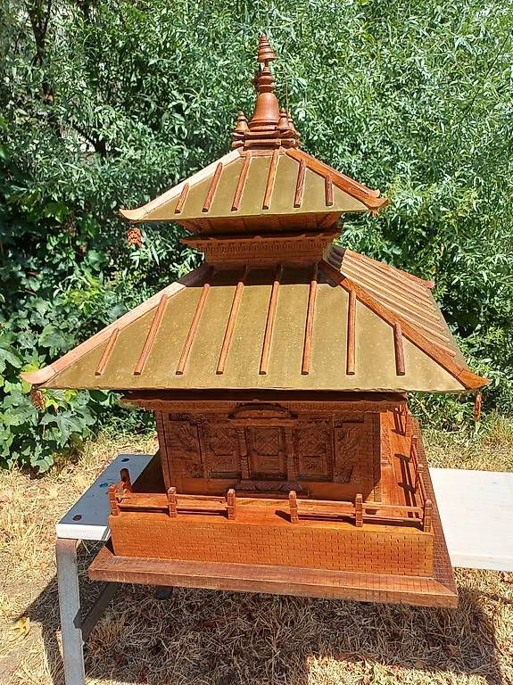 Modellbausätze & Standmodelle: Nepali-Tempel original – Gebraucht aus Frick von wbc