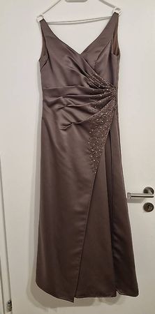 Elegantes Festkleid / Abendkleid mit Glitzersteinen 36/38
