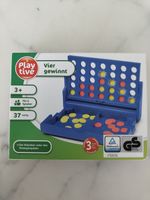 Playtive Vier gewinnt Brettspiel 37-teilig neuwertig