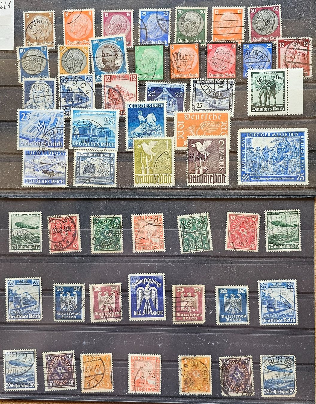 Tutti i francobolli: Dt.Reich -  alte Briefmarken – Usato da Les Valettes venduto da Nuba1