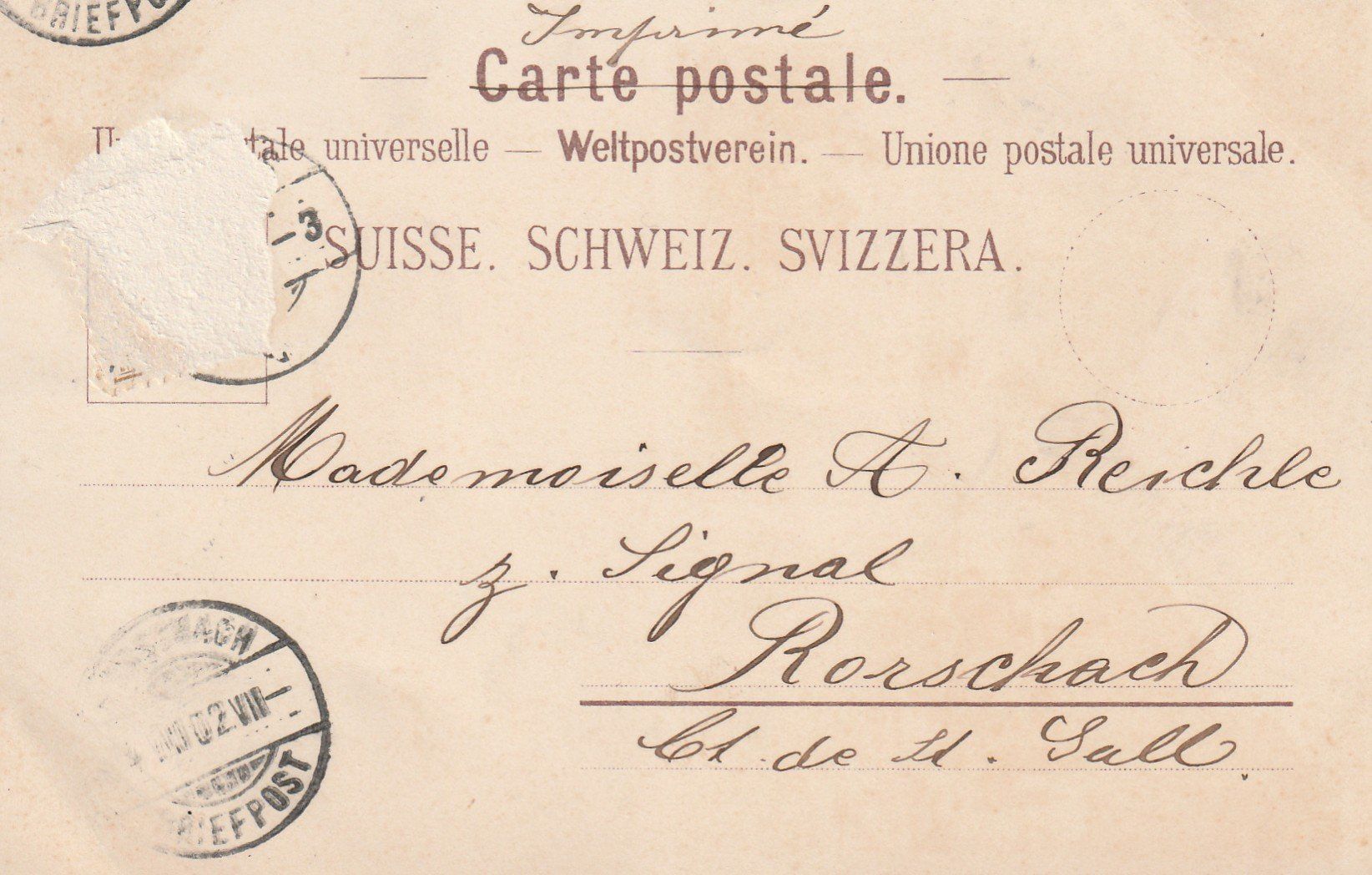 Cartes postales: Schloss Chillon Litho – D'occasion à Rorschacherberg par fratovi2 1