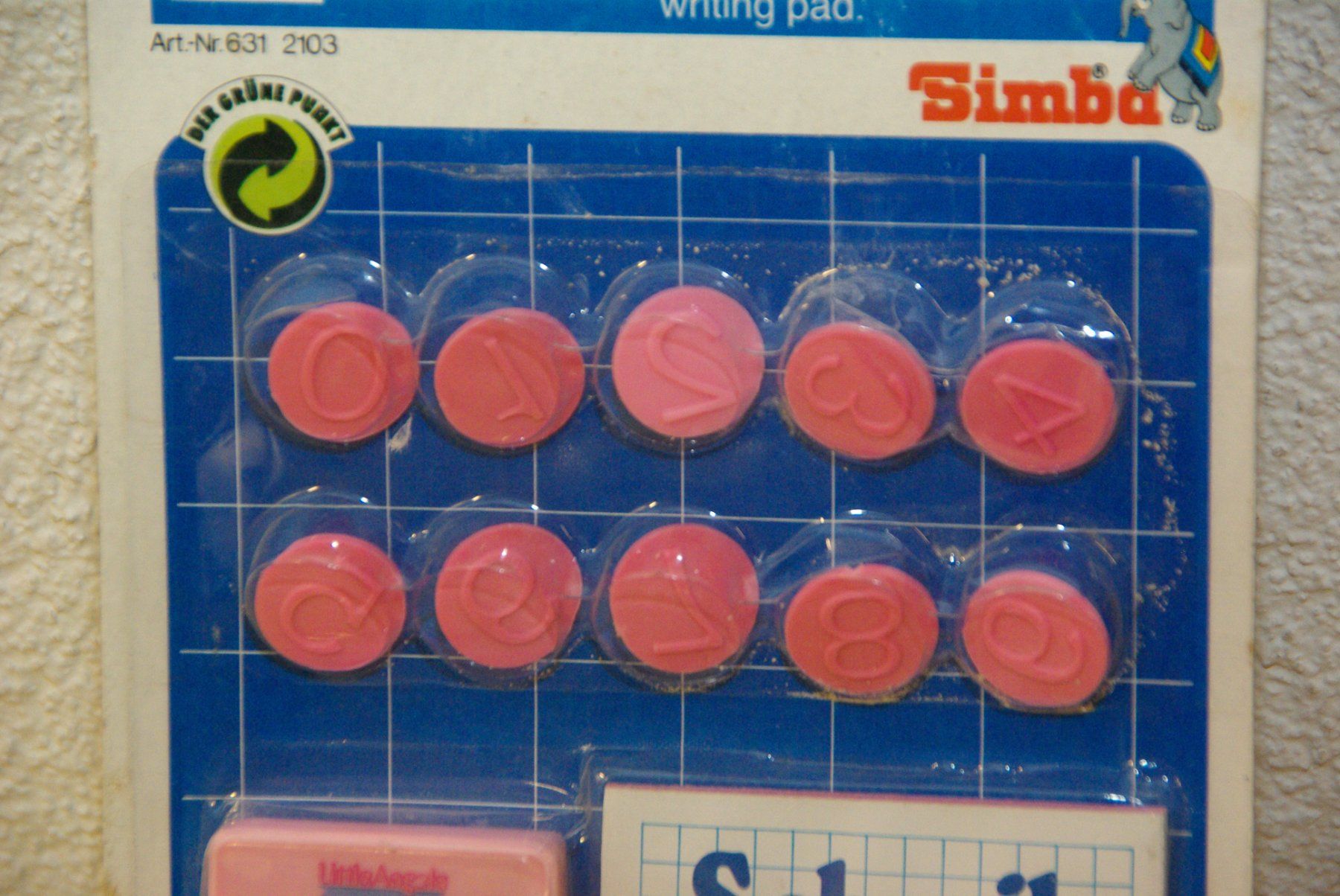 Spielzeuge: Mal + Stempel Set von SIMBA, in OVP - alt – Neu (gemäss Beschreibung) aus Herisau von Cevianer1844 2