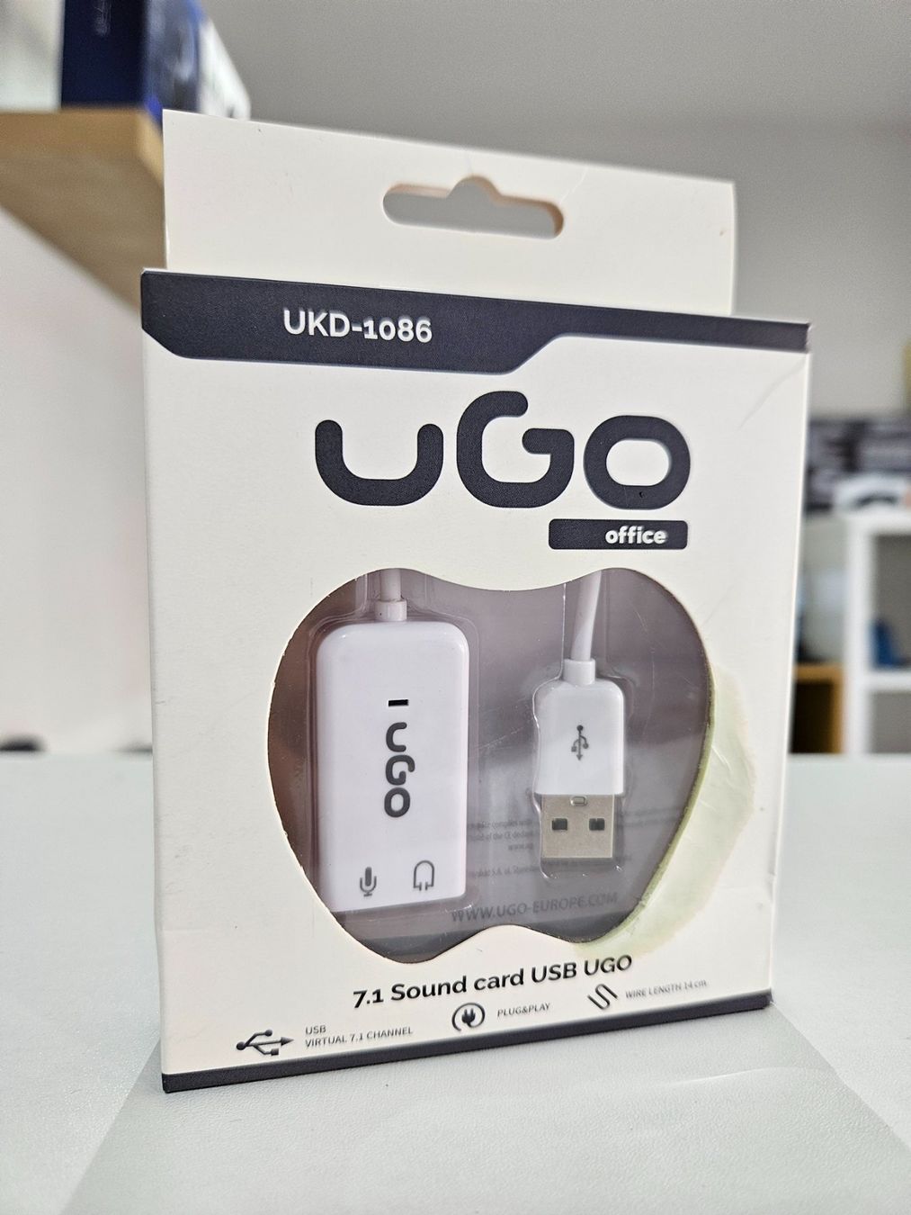 Schede audio: Sound Card  uGo UKD-1086 USB – Usato da Chatel-St-Denis venduto da Teck7
