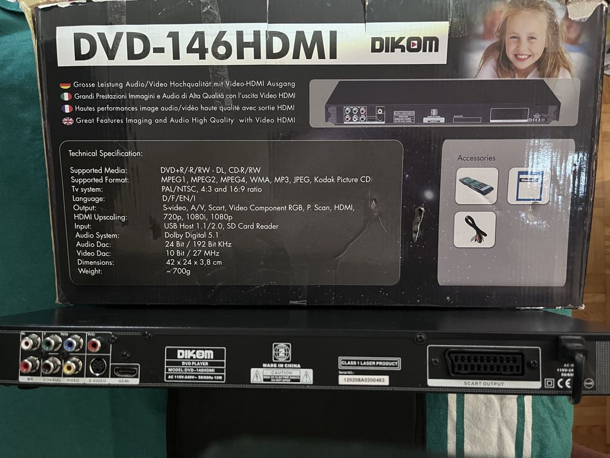 Multimediaplayer & Streamer: DVD-Player – Gebraucht aus Marly von realdeal_2013 1