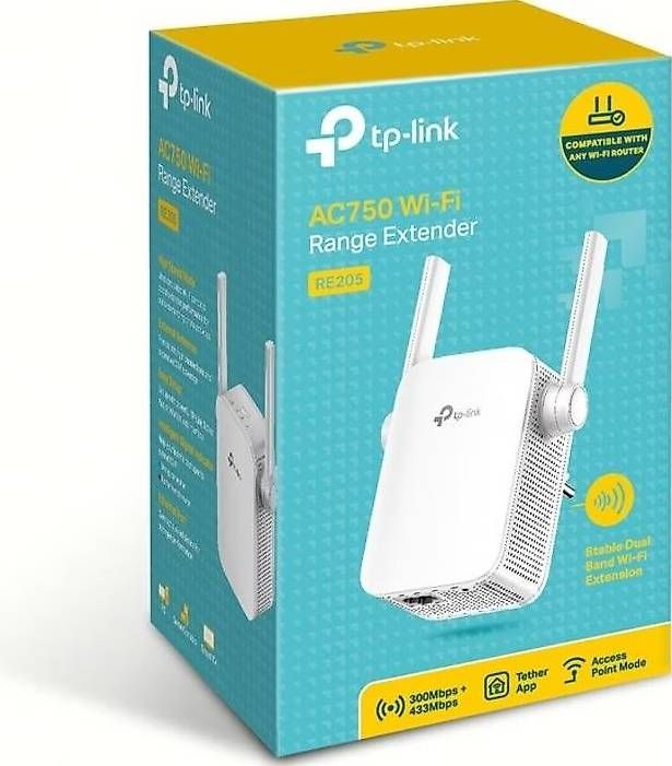 TP-Link Wlan: TP-Link Re205 Wi-Fi Range Extender – Gebraucht aus Schleitheim von Feos0578