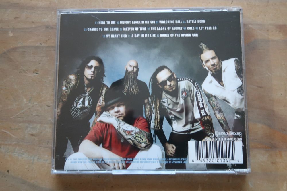 FIVE FINGER DEATH PUNCH THE WRONG SIDE OF HEAVEN CD (Gebraucht) in