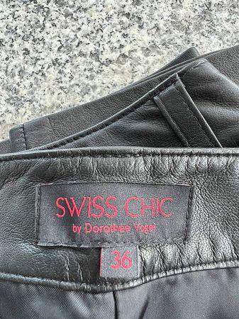 Nappa-Lederhose Grösse 36 / pantalon de cuir taille 36