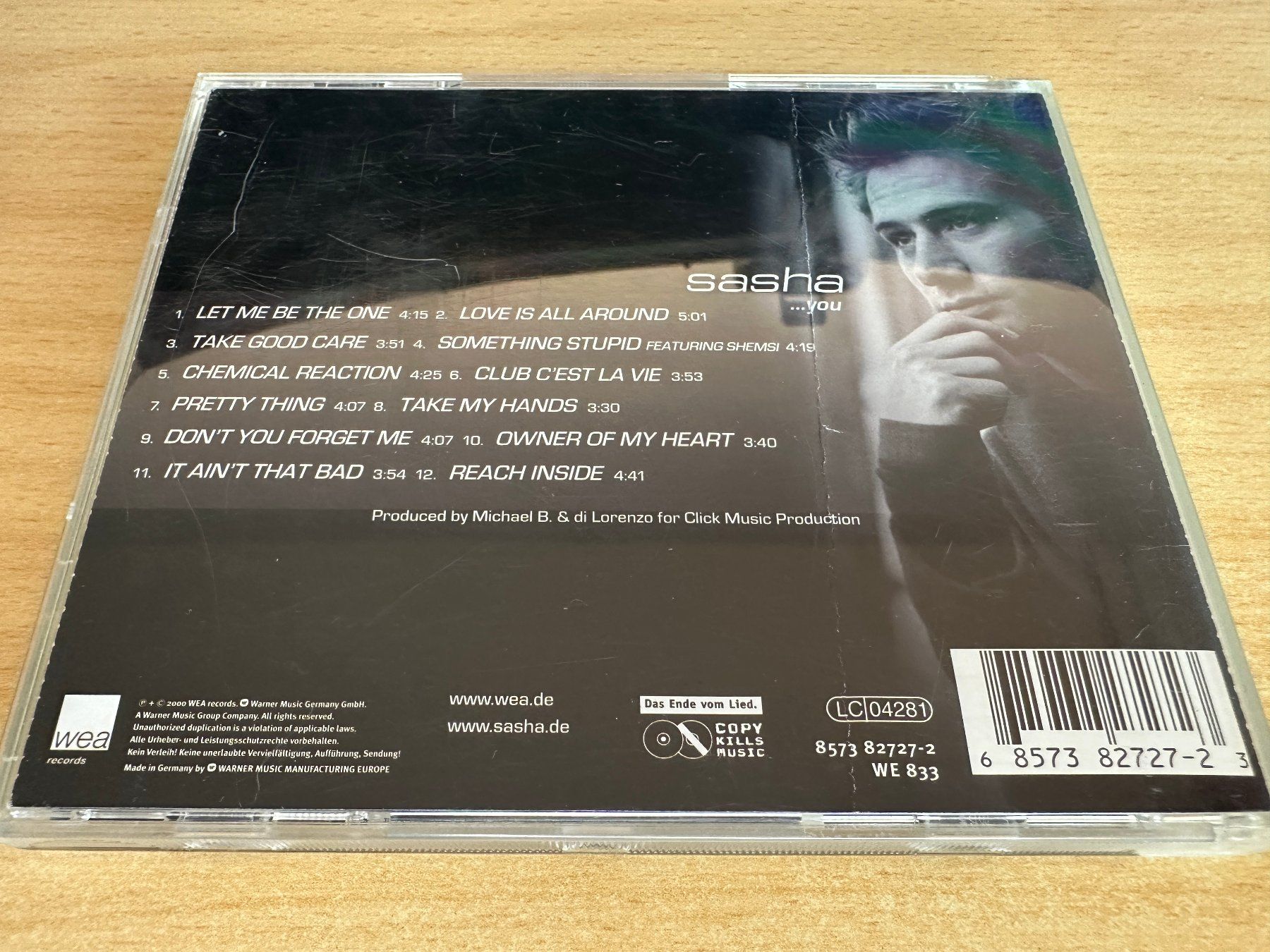 CDs: Sasha – ...You – Gebraucht aus Rikon im Tösstal von Alpenmutz 1