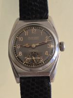 Montre mécanique Technos 28.75mm vintage cadran gris rare 