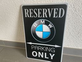 BMW Vintage Blechtafel 20 x 30 cm NEU