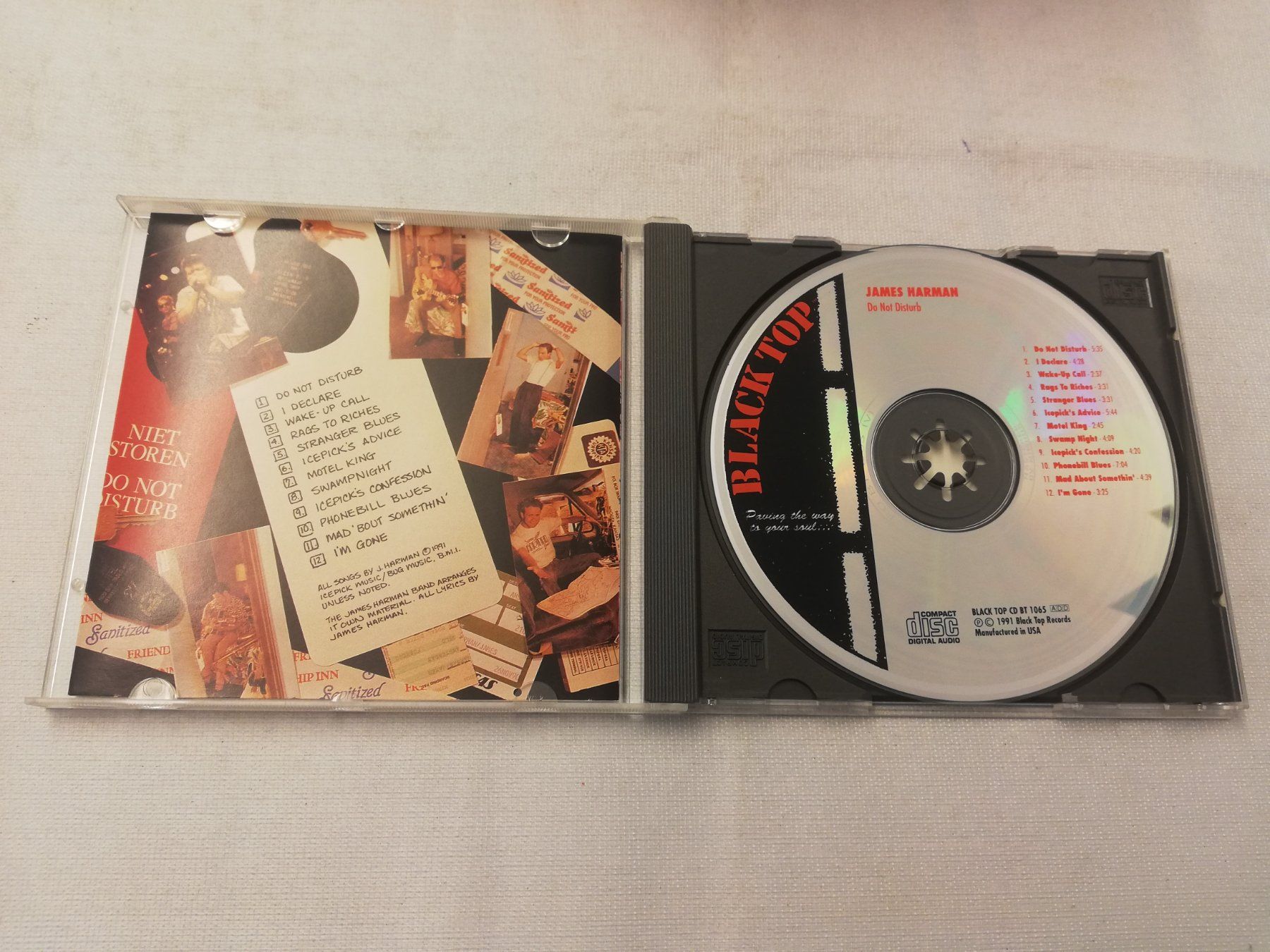 CD: JAMES HARMAN BAND - DO NOT DISTURB – Usato da Bern venduto da Vinylsound.ch 2