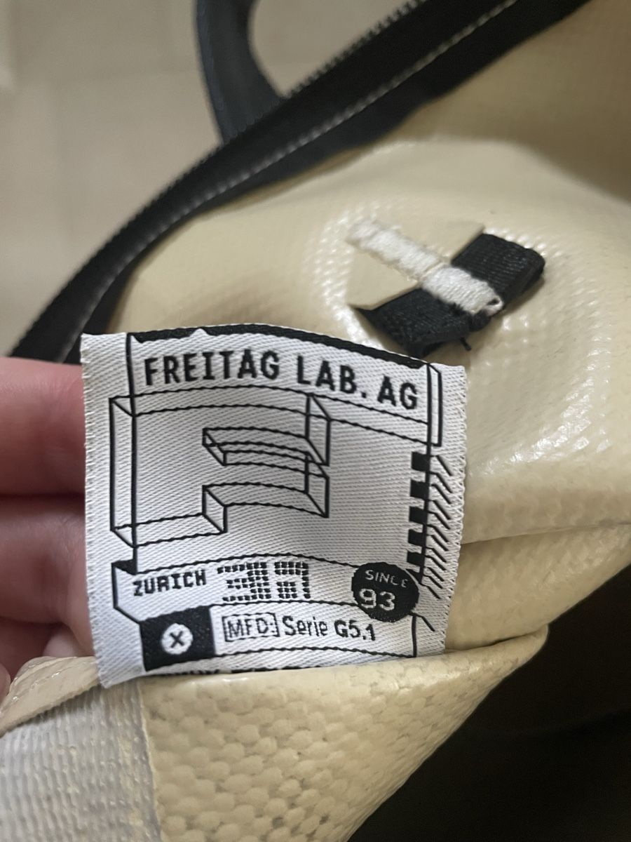 Freitag Rucksäcke: Freitag Rucksack Pete in beige – Gebraucht aus Zürich von lisaka2205 5