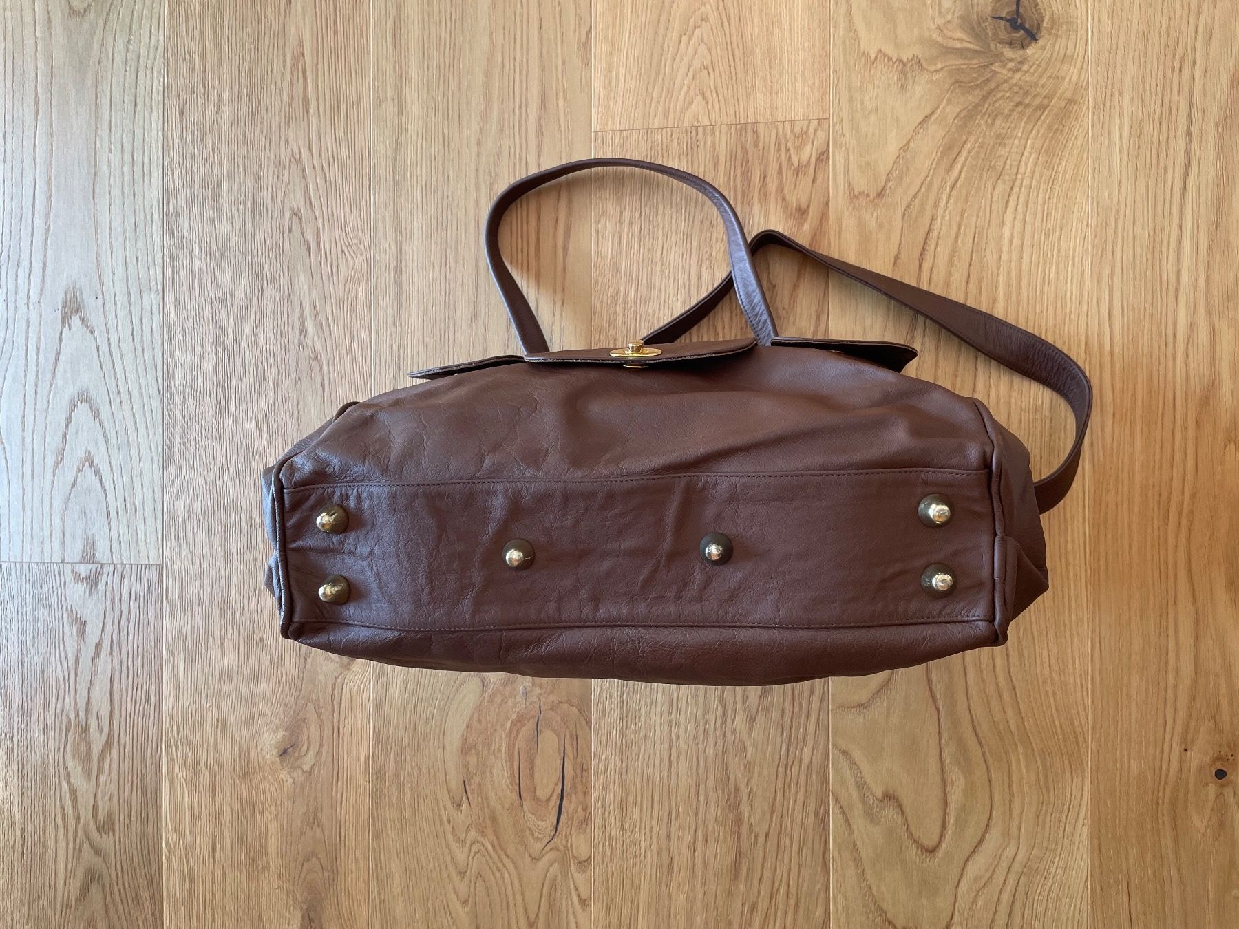 Borse da donna: grosse Handtasche Echtleder braun – Nuovo (secondo la descrizione) da Neunkirch venduto da autoscooter57 4
