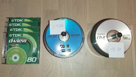43 CD Rohlinge neu