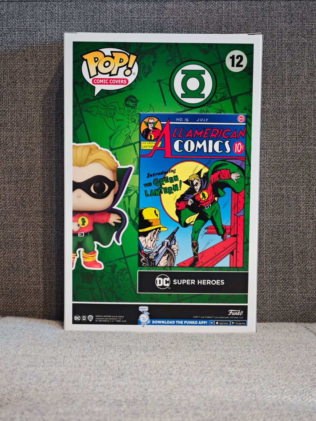 Funko Statuette: Funko Pop! Comic Cover - GREEN LANTERN, NEW – Nuovo e nell'imballaggio originale da Bellinzona venduto da suissepro 2