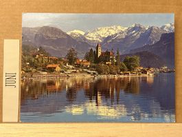 AK von Brienz mit Bergpanorama