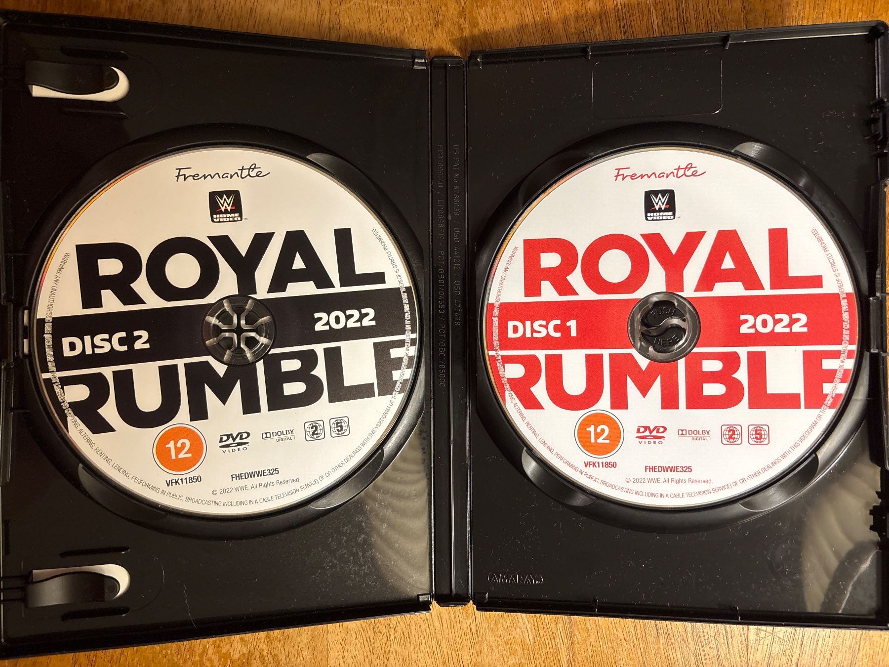 Alle DVDs: WWE ROYAL RUMBLE 2022 – Gebraucht aus Zürich von hiddentreasures_zh 2