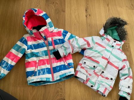 2x Skijacke 98 und 104
