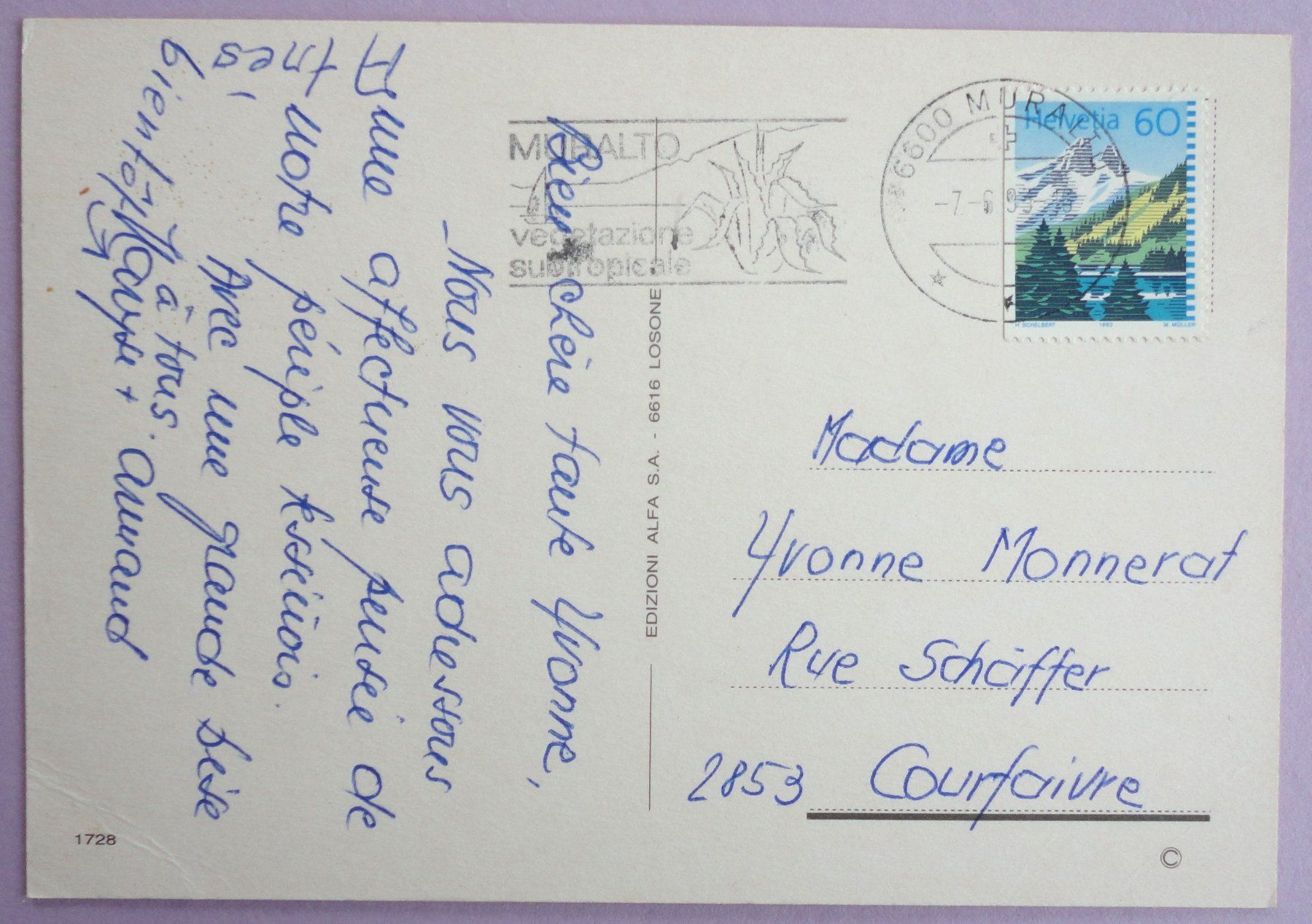 Cartes postales: Locarno – D'occasion à Fétigny par Billy2miny 1