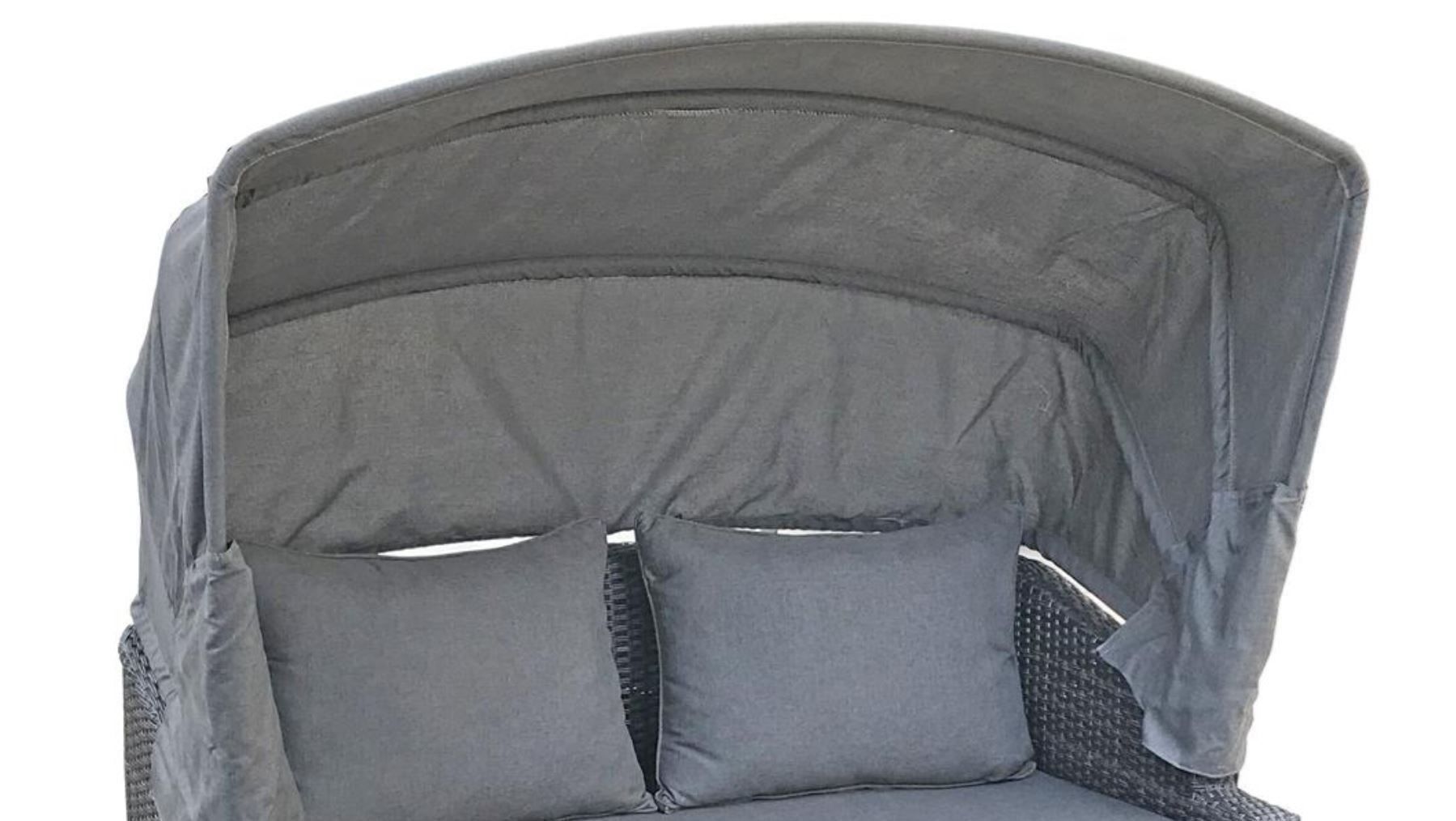 Gartenliegen & Strandkörbe: Garten Funktions Sofa mit Sonnendach – Neu und originalverpackt aus Kriens von Mikado-Geschenke 3
