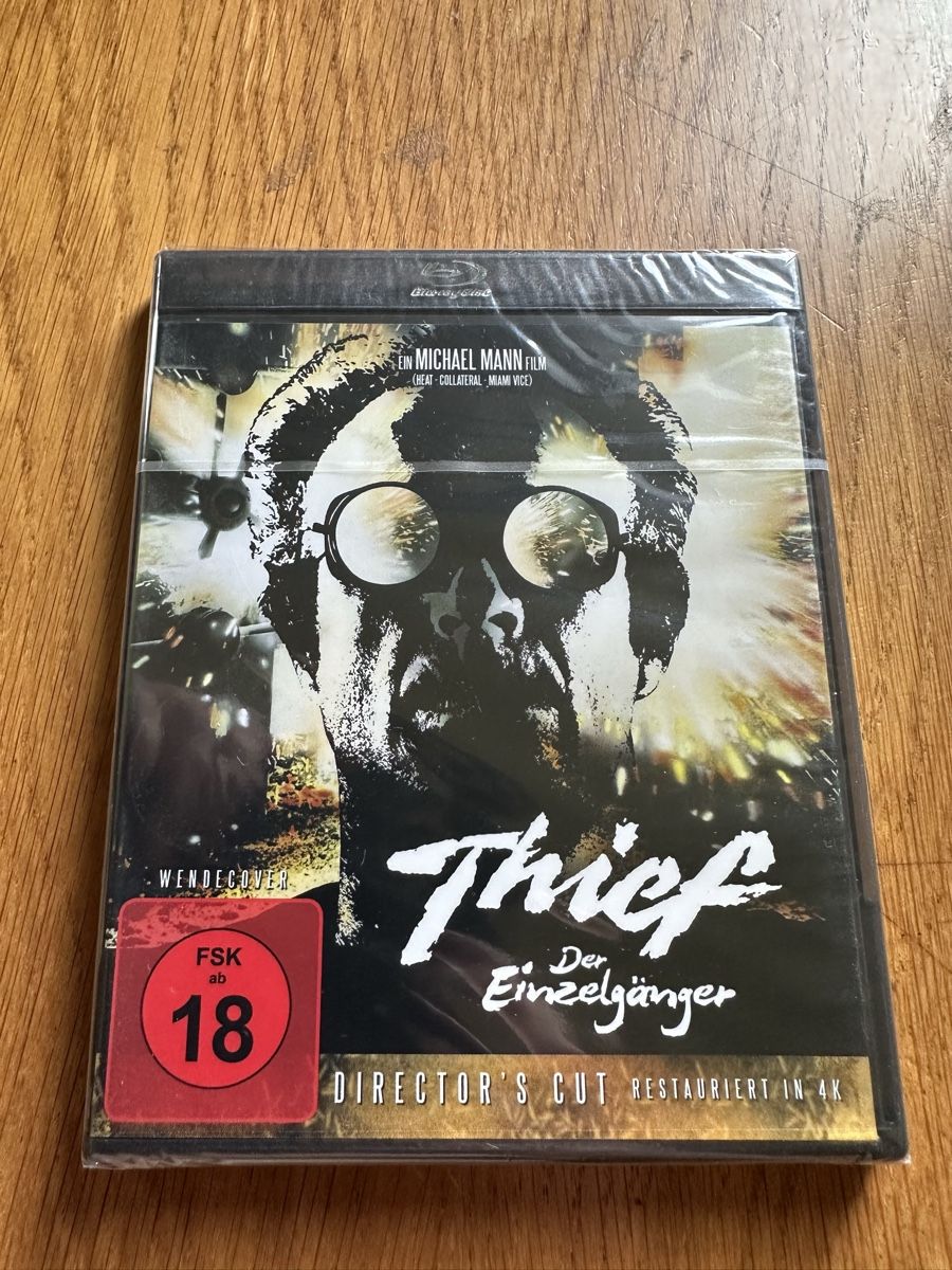 Tutti i DVDs: Thief der Einzelgänger Bluray neu von Michael Mann – Nuovo e nell'imballaggio originale da Benken ZH venduto da Audi-erich