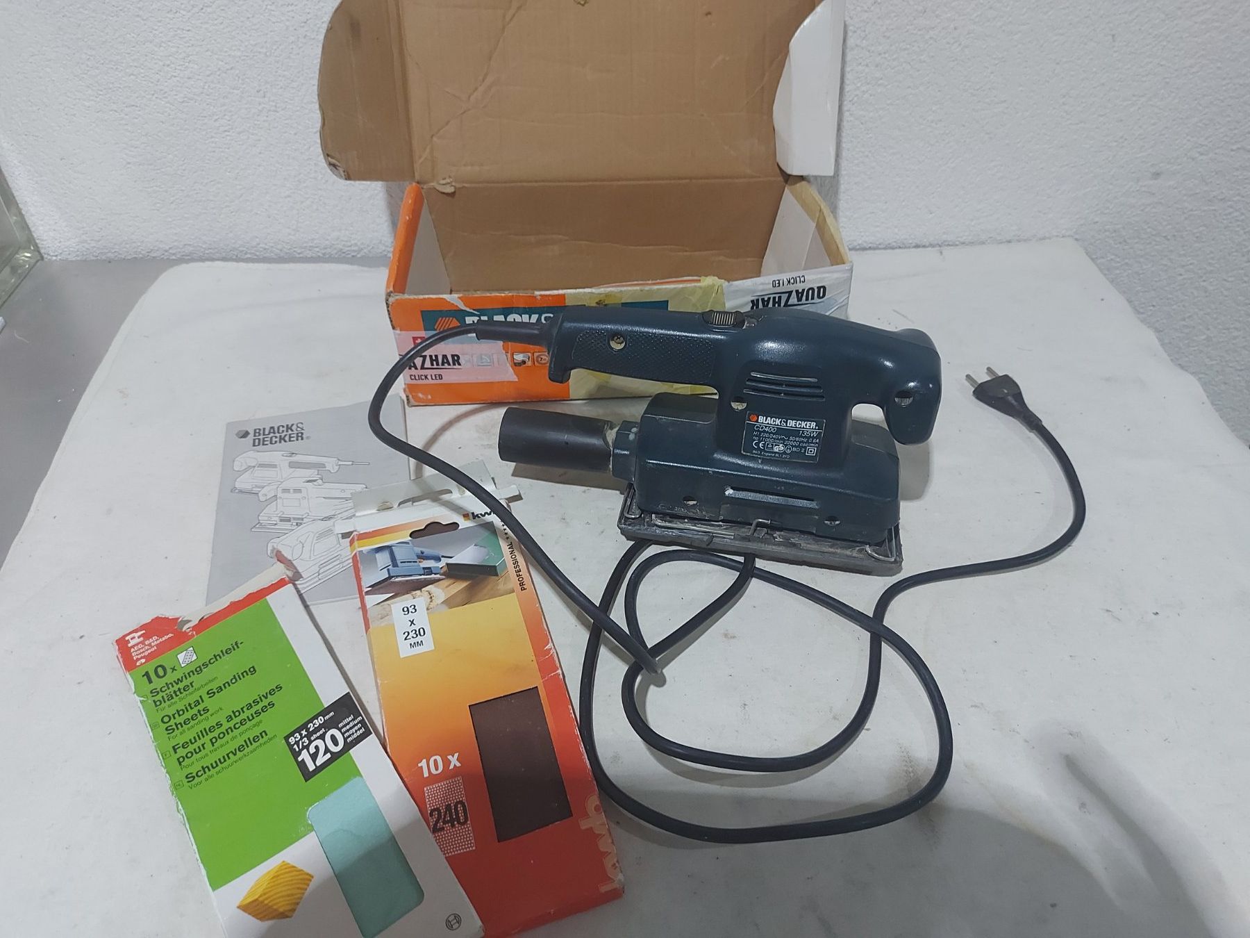 Smerigliatrici & Lucidatrici: Black&Decker Schwingschleifer KA161 185W – Usato da Rheinau venduto da profitronic.shop 6