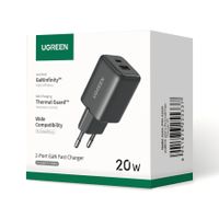 USB-C & USB-A Netzteil / original UGREEN Ladegerät GAN 20W