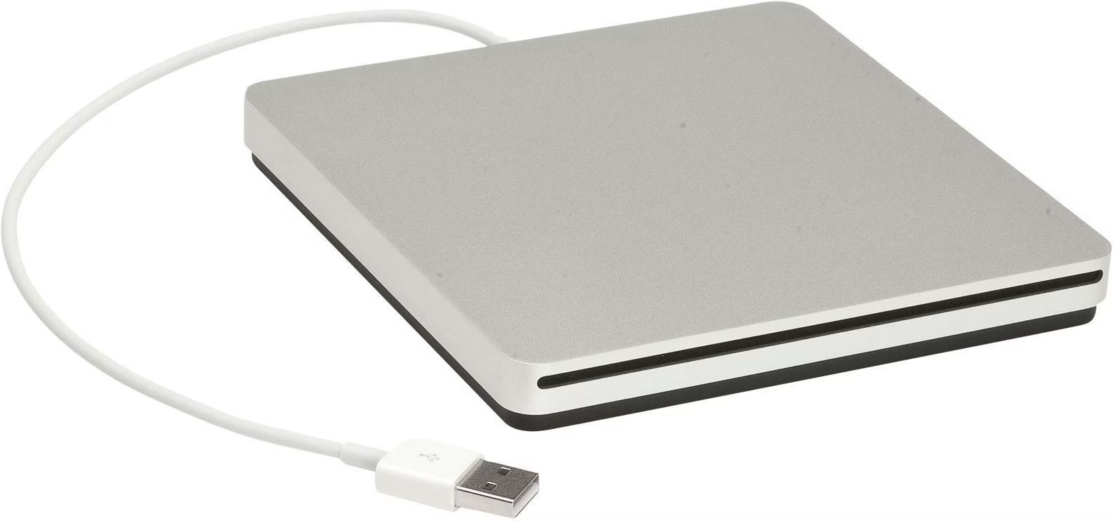 Apple Sistemi audio & multimediali: Apple USB SuperDrive A1379 External CD/DVD Drive – Nuovo e nell'imballaggio originale da Wil ZH venduto da maestro9