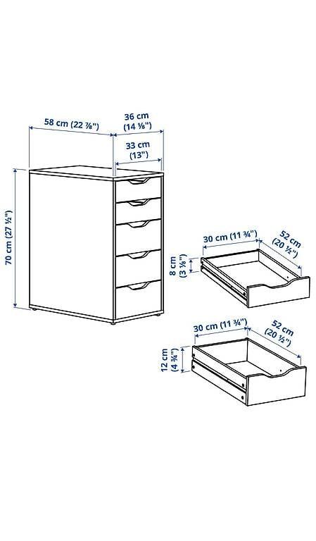 Cassettiere:  Caisson alex bureau  – Usato da Prilly venduto da cyb_qs5z 4