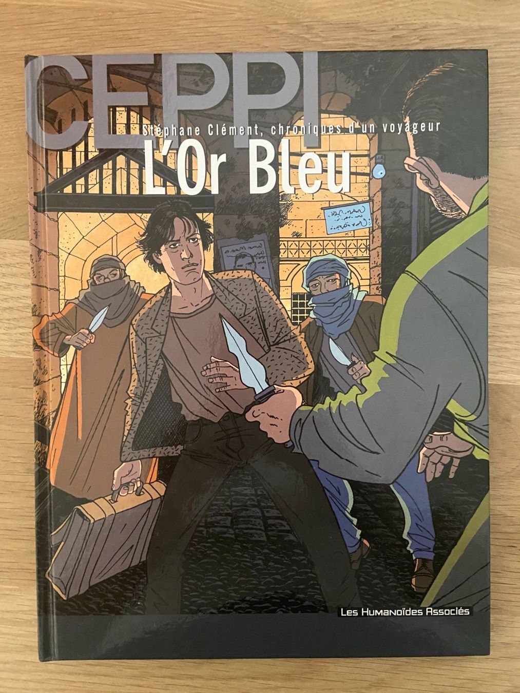 Fumetti: (CEPPI) STEPHANE CLEMENT / L'OR BLEU / PREMIERE EDITION – Usato da Corcelles-près-Payerne venduto da 1562Comics