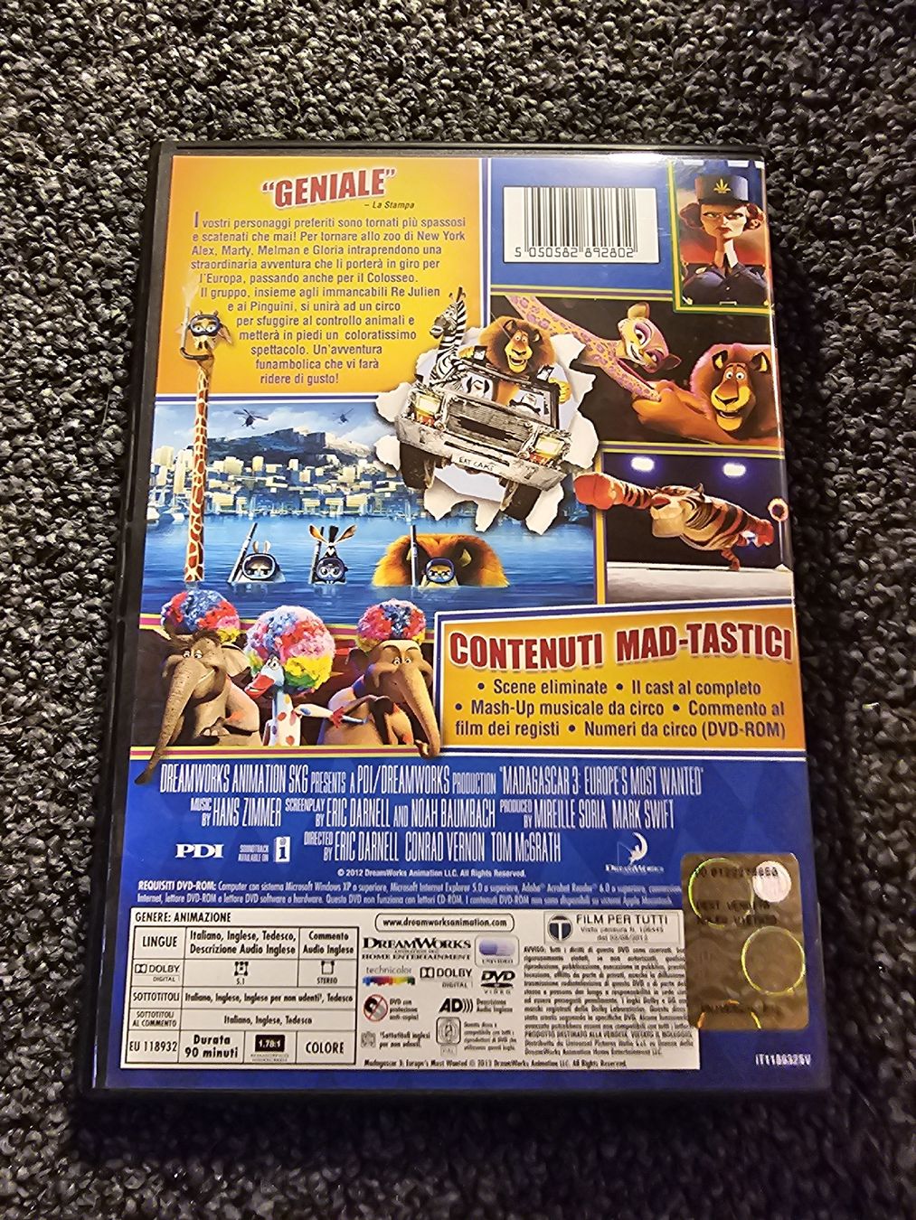 Tutti i DVDs: Madagascar 3 (20431) – Usato da Ruswil venduto da jan_bxl5 1