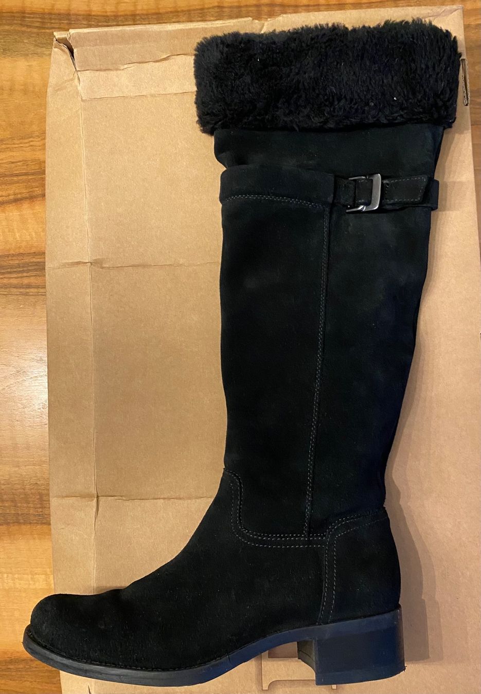 Scarpe da donna: Stiefel, echtes Leder, Grösse 37, schwarz – Usato da Emmenbrücke venduto da Florentina27